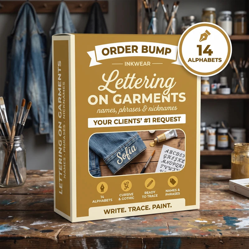 INKWEAR — Letras: Su solicitud número 1 de clientes