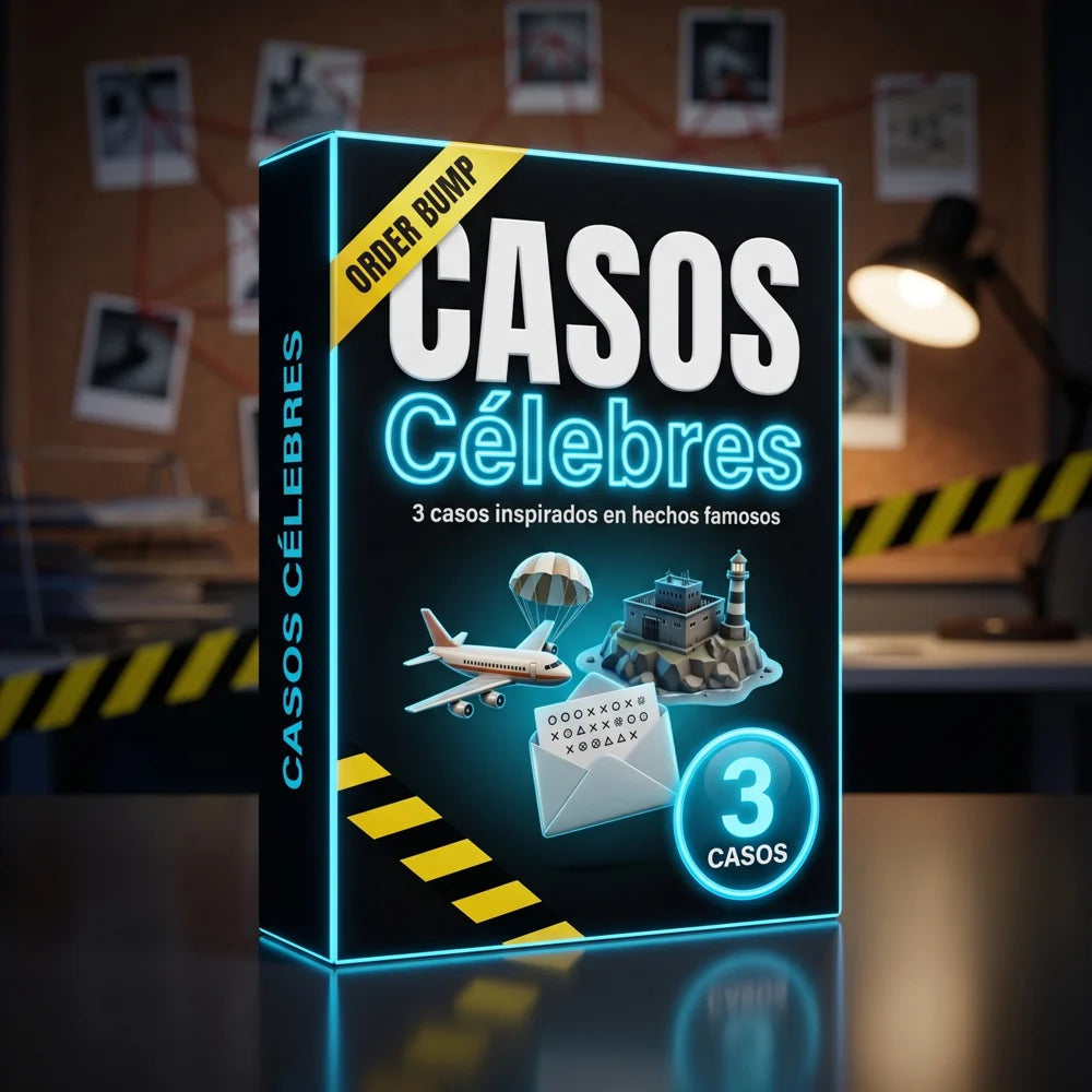 Casos Célebres: Pack de 3 casos