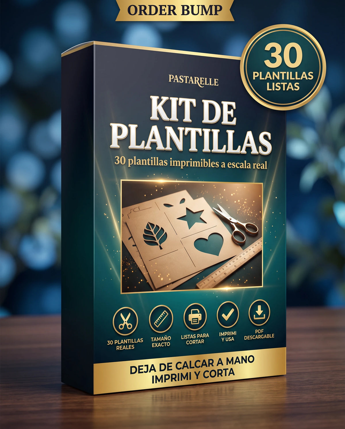 Kit de 30 plantillas imprimibles