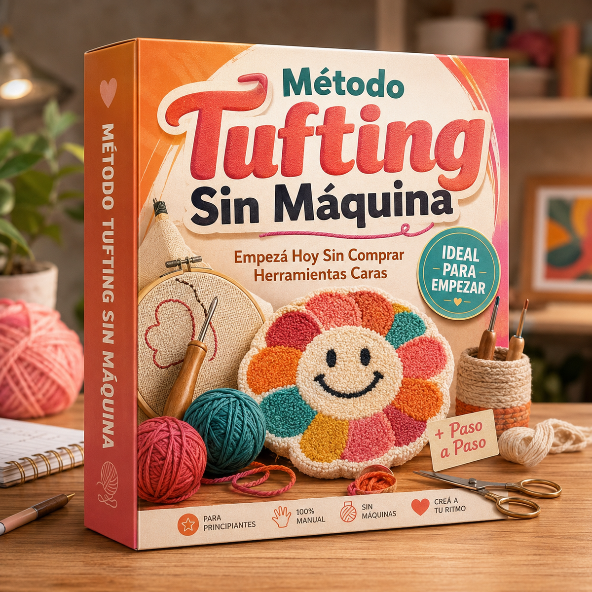 Método de Tufting sin máquina