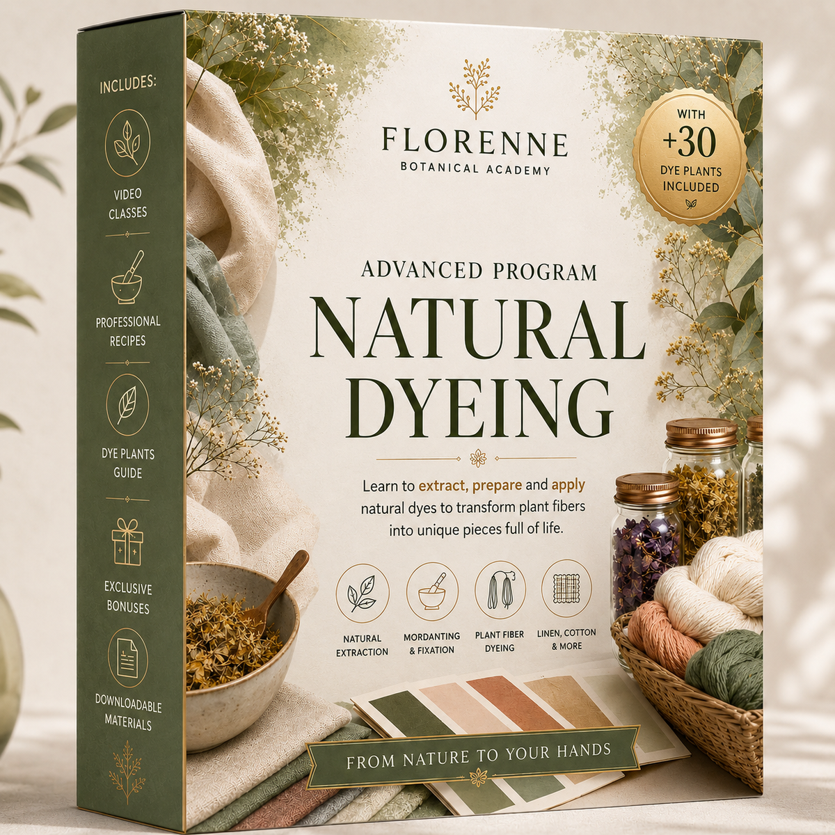 Master the Art of Natural Dyeing